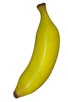 polyester banaan beeld xl 