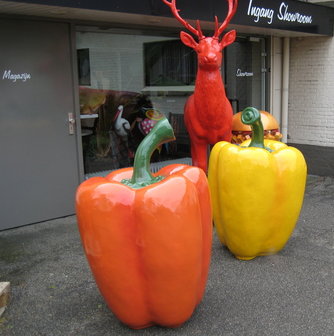 paprika decoratie