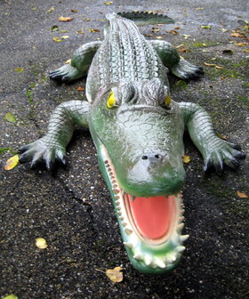krokodil 215cm polyester 