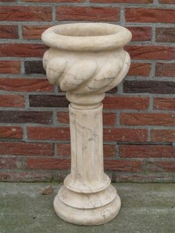 zuil met pot 69cm 