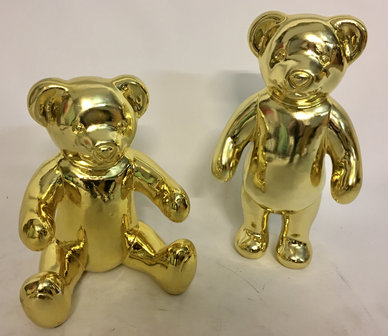 Teddy beer goldplated 