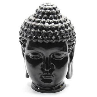 boeddha hoofd polyester beeld 