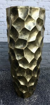 vaas bloempot torpedo 87cm Polystone Devaso Lichtgewicht 