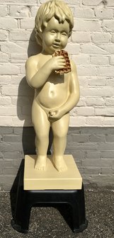 manneken Pis-  wafel -Kunsthars- beeld 90 cm 