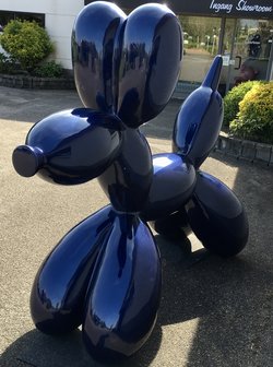 ballon dog xxxl polyester kunststof