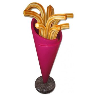 churros 140 cm polyester beeld reclame 
