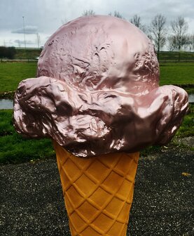 IJshoorn schepijs RoseGoud op wielen 