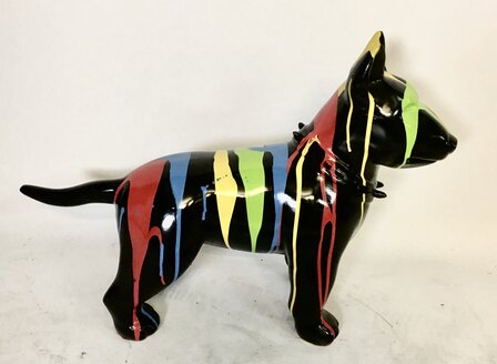 Bull terrier -Design-beeld