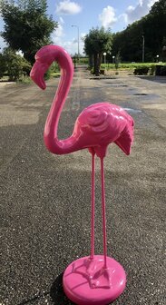 flamingo design vogel beeld fuchsiaRoze