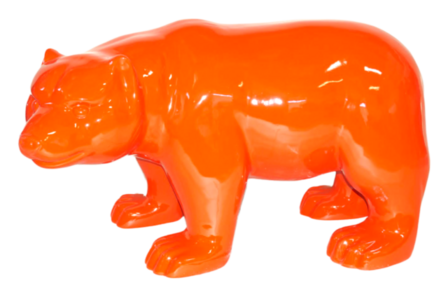 polar bear oranje hermes beeld 