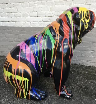 engels bulldog zwart dripping 