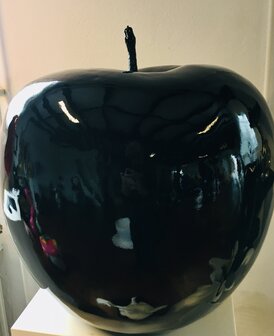 Appel polyester zwart 