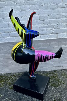dikke dame salsa