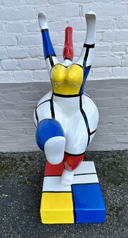 dikke dame mondriaan 77cm 