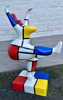 dikke dame mondriaan 77cm 