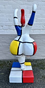 dikke dame mondriaan 77cm 