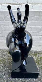 Bella Donna dame Salsa beeld 49 cm zwart