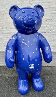 Teddy beer kunsthars  XXL gedecoreerd