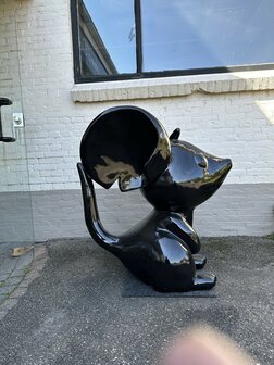 Muis  xxl polyester kunstbeeld cartoon muis