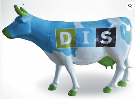 polyester Levensgrote reclame koe 