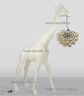 giraffe met lamp 