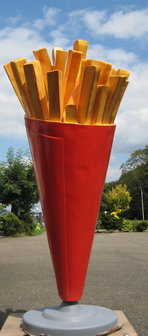 frietzak groot polyester 