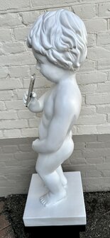 Manneken Pis XXL met telefoon 