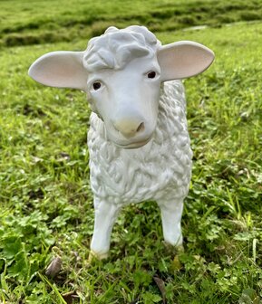 schaap Lam polystone tuinbeeld