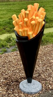 FRIETZAK  PATAT FRIET zwart