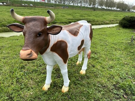 Koe &quot;Grietje&quot; rood bont - 140cm 
