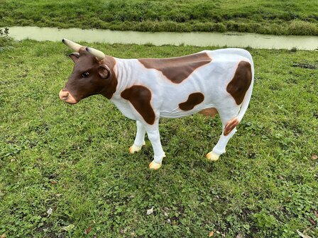 Koe &quot;Grietje&quot; rood bont - 140cm 