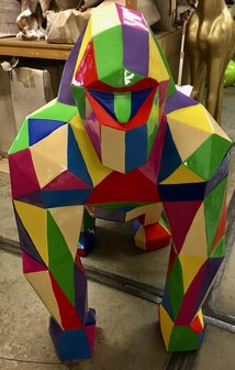 gorilla -origami multi color 