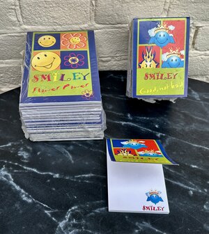 smiley note book 