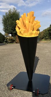 FRIETZAK PATAT FRIET&nbsp; XXL ca170CM POLYESTER&nbsp; 