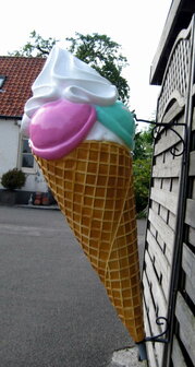 IJshoorn Wandijshoorn Tricolore met wandbeugel 
