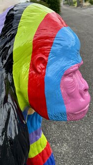bokito gorilla bohemian kunst beeld 