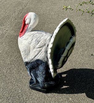 Kalkoen beeld levens groot polyester ,boerderij dier&nbsp;