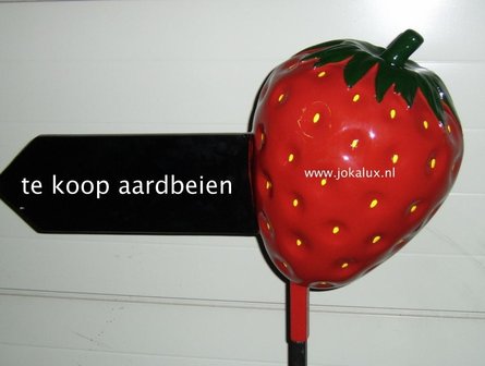 aardbei-polyester-stoep reclame