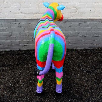 Koe-kalf  Geertje 2 bohemian kunst beeld 