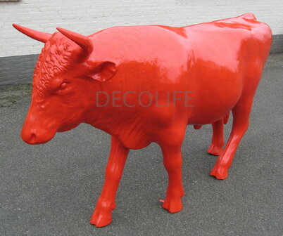 Stier polyester kunst beeld 220cm