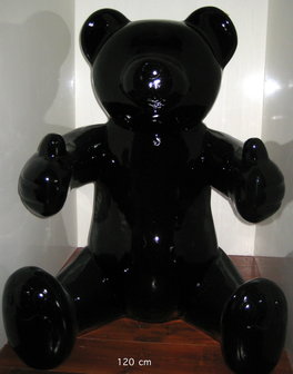 beer xxl zittend 115cm zwart decolife
