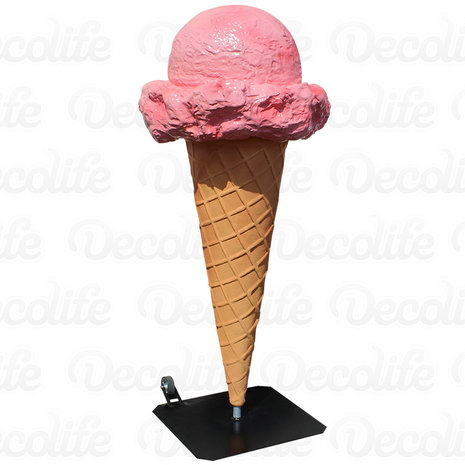 aardbei ijs