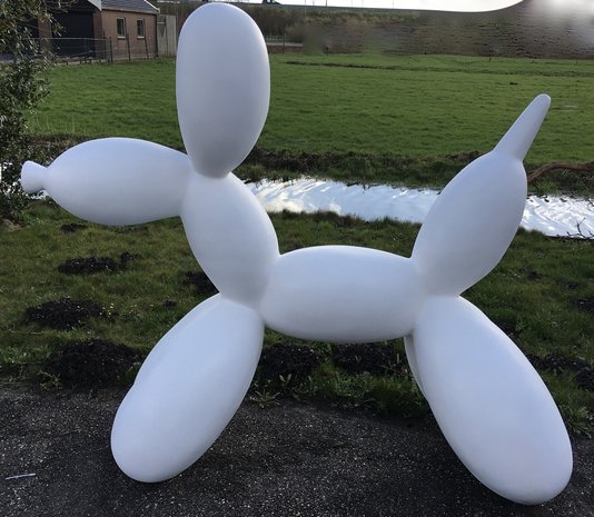 ballon dog xxxl polyester kunststof