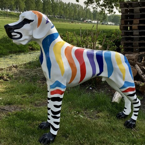 duits deense dog 125 cm zwart afri design