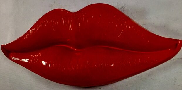 hotlips-mond-polyester beeld lippen