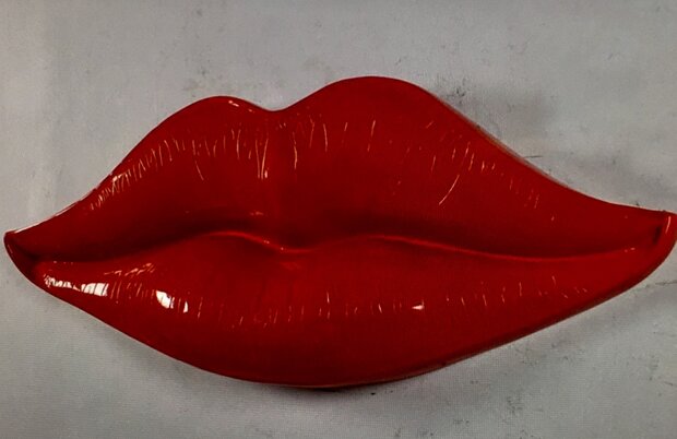 hotlips-mond-polyester beeld lippen