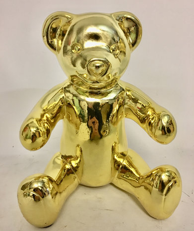 Teddy beer goldplated 