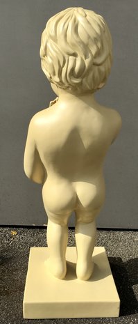 manneken Pis-  wafel -Kunsthars- beeld 90 cm 