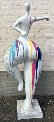 Dikke dame beeld - Bella Donna Colore xxl