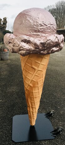 IJshoorn schepijs RoseGoud op wielen 